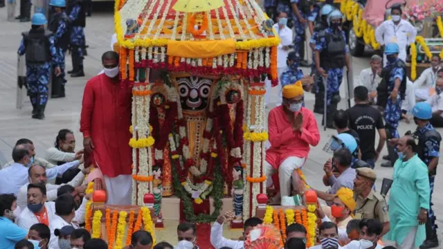 અમદાવાદમાં રથયાત્રા પૂર્ણ