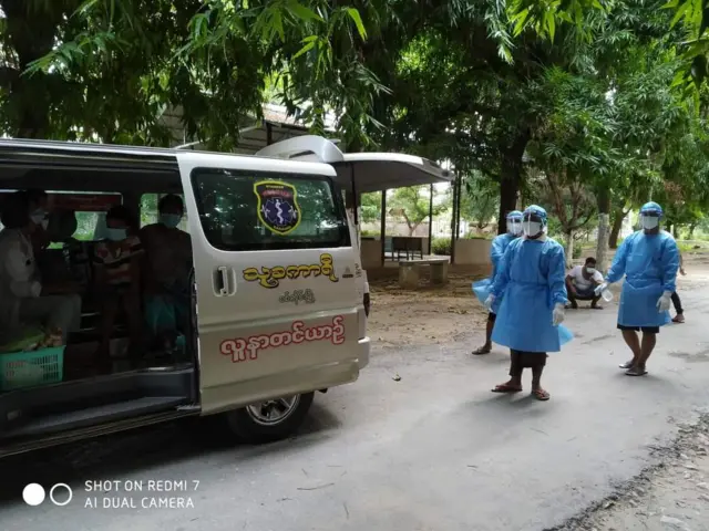 စစ်ကိုင်းမြို့ ကိုဗစ်တည်ပြုလူနာများတွင် သံဃာအများစု ပါဝင်
