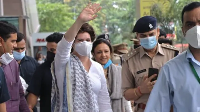 कांग्रेस महासचिव प्रियंका गाँधी