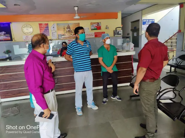 लखनऊ के अस्पतालों में छापेमारी