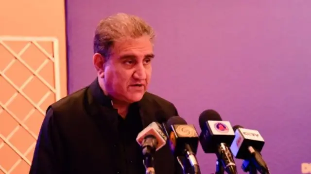 पाकिस्तान के विदेश मंत्री शाह महमूद क़ुरैशी