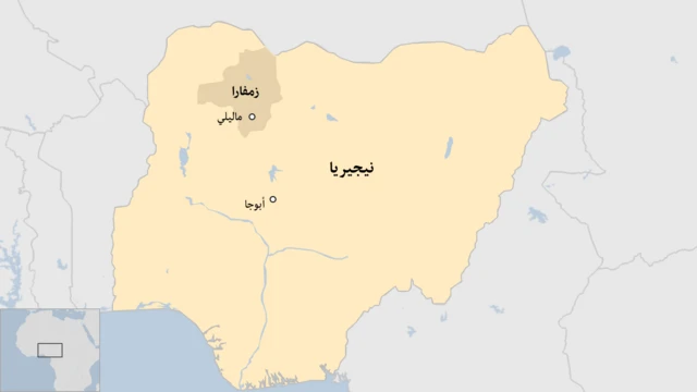 خارطة نيجيريا