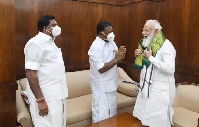 மோதியுடன் எடப்பாடி ஓபிஎஸ் சந்திப்பு