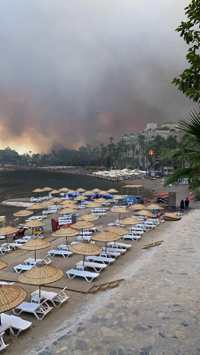 Marmaris yangını