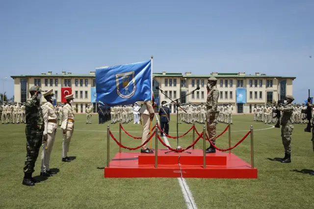 Saraakiisha maanta ka qalinjebiyay xerada tababarka ciidamada ee Turksom