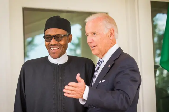 shugaba Buhari da shugaba Biden