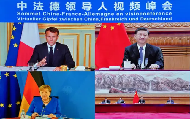 တရုတ်နဲ့ ပြင်သစ်၊ဂျာမနီ ခေါင်းဆောင်တွေ ဆွေးနွေးပွဲ မြန်မာအကြောင်းထည့်သွင်း ဆွေးနွေး