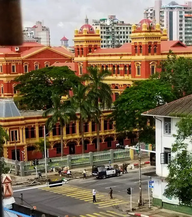 The Secretariat office, Yangon