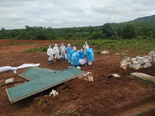 ဇူလိုင် ၇ ရက်နေ့ မော်လမြိုင်က ကိုဗစ်လူနာတစ်ဦးကို သင်္ဂြိုဟ်မြုပ်နှံပေးခဲ့