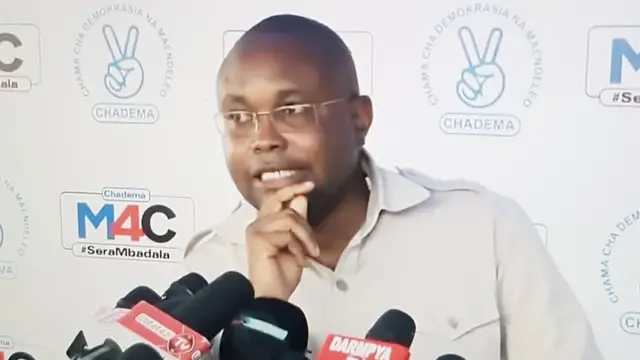 Katibu Mkuu wa Chadema, John Mnyika