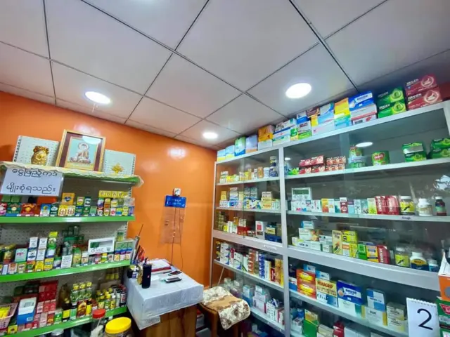 Pharmacy shop