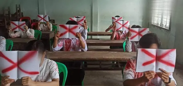 ကြားကာလပညာရေးအစီစဉ်မှာ တနိုင်ငံလုံးအတိုင်းအတာနဲ့ ကျောင်းသူကျောင်းသားတွေမပါဝင်နိုင်သေး