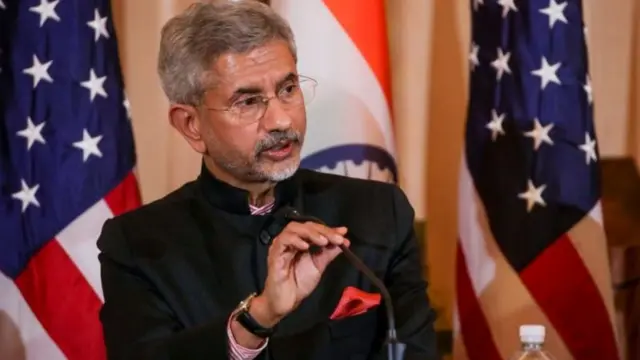 भारत के विदेश मंत्री एस जयशंकर