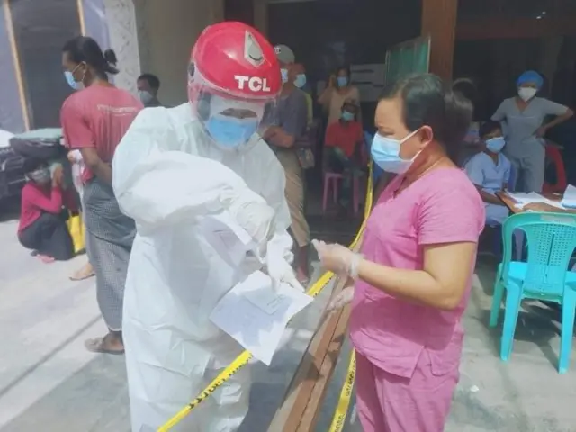 မန္တလေးမှာ ကိုဗစ် အခမဲ့စစ်ပေးနေပြီ