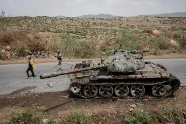 Dagaallada ka socda gobolka Tigray