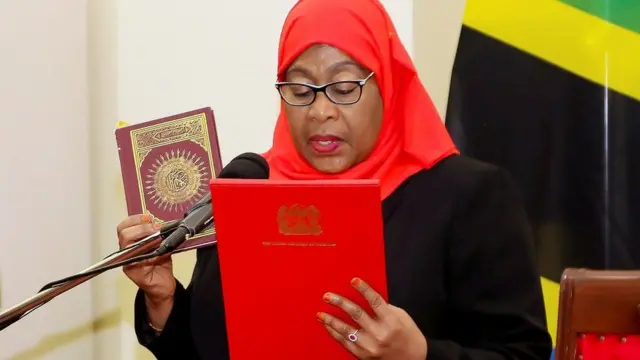 Shugabar Tanzaniya Samia Suluhu Hassan