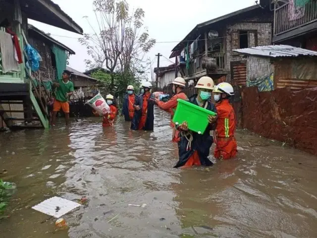 မြန်မာနိုင်ငံမှာ ရေကြီးမှုဒဏ်ခံရသူ ၁၂၅,၀၀၀ အထိ ရှိနေ