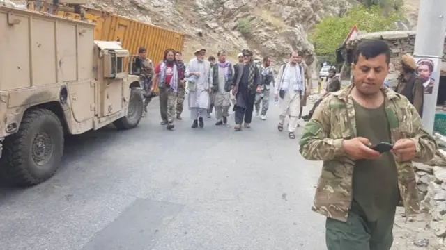پنجشیر، طالبان، طالبان مخالف اتحاد، جھڑپیں