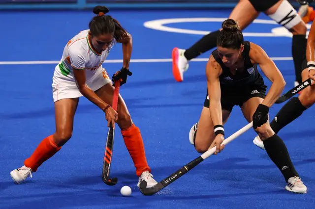 हाफ़ टाइम तक स्कोर 1-1