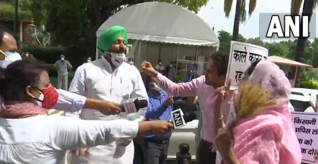 हरसिमरत कौर बादल और रवनीत सिंह बिट्टू
