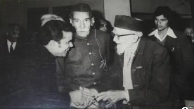 राजा महेंद्र प्रताप सिंह, एएमयू के कुलपति प्रो. एएम खुसरो