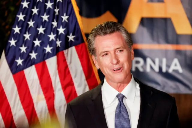 الديمقراطي غفين نيوسوم