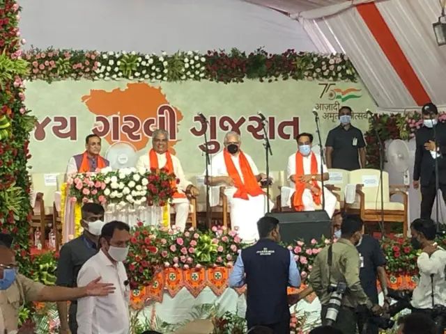 ગુજરાતમાં નવા મંત્રીમંડળની શપથવિધિ