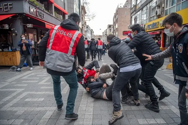 Kadıköy Boğaziçi Üniversitesi eylemleri