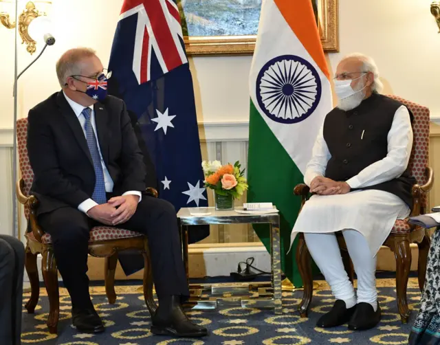 मोदी-मॉरिसन