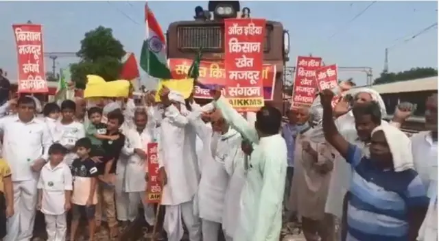 ਸੋਨੀਪਤ ਰੇਲਵਾ ਸਟੇਸ਼ਨ ’ਤੇ ਕਿਸਾਨਾਂ ਨੇ ਲਗਾਇਆ ਜਾਮ