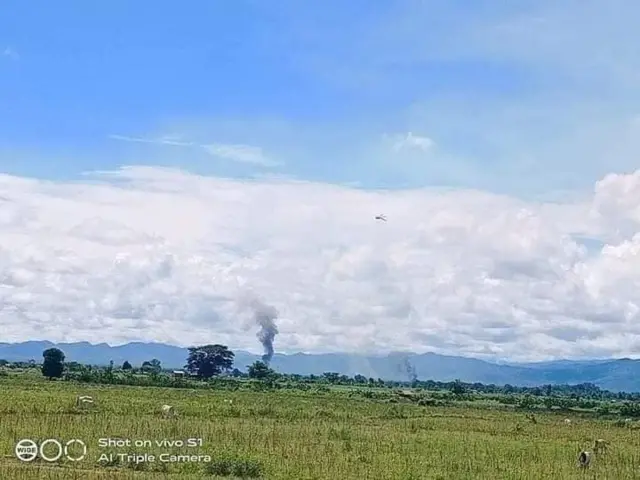 ဂန့်ဂေါနယ်ထဲက နှမ်းခါးရွာ တလအတွင်းသုံးကြိမ်မြောက်မီးရှို့ခံရပြန်