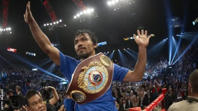 Manny Pacquiao ni bondia pekee kuwahi kushinda mataji ya uzani tofauti duniani