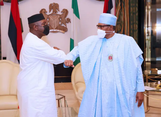 Buhari da wakilin Mali