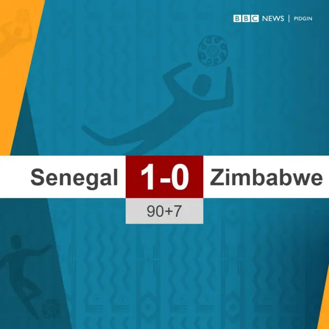Senegal wins post card