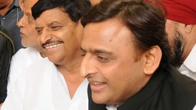 शिवपाल यादव और अखिलेश यादव