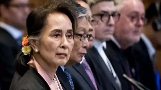 Aung San Suu Kyi, ICJ