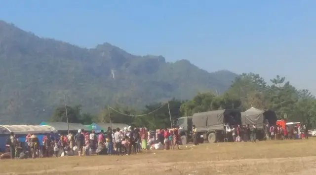 စစ်ရှောင်ပထမတစ်သုတ်ကို ဇန်နဝါရီလဆန်းပိုင်းတုန်းက BGF အစီအစဉ်နဲ့ နေရပ်ပြန်ပို့စဉ်