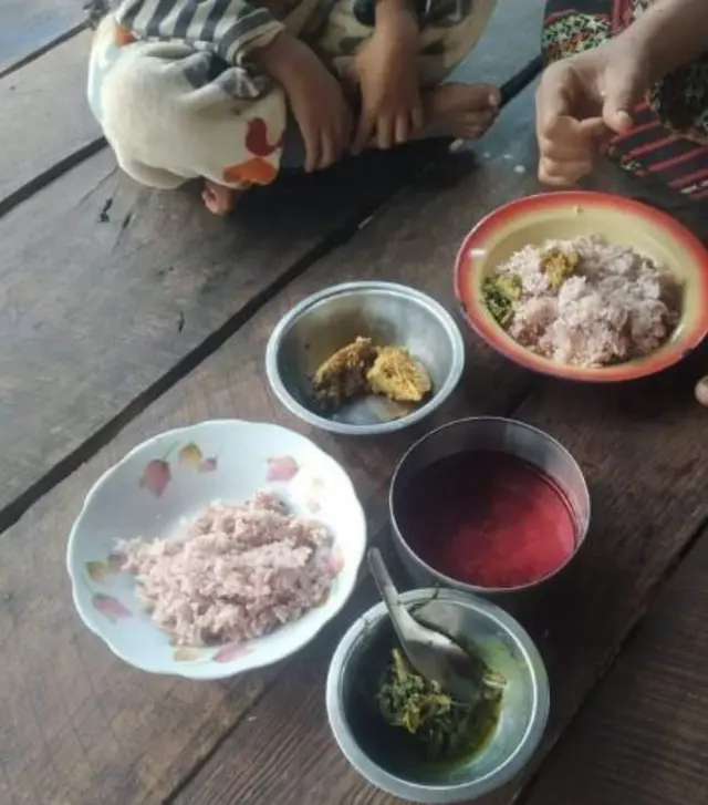 ရိက္ခာပြတ်တဲ့အထိဖြစ်လာလို့ အရက်ချက်တဲ့ ပြောင်းကောက်တွေကိုချက်စားနေကြရ