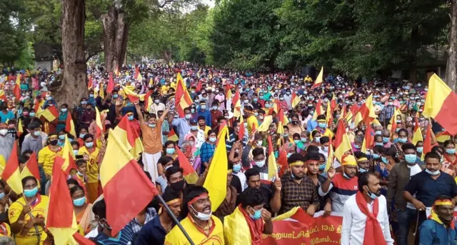 இலங்கை போராட்டம்