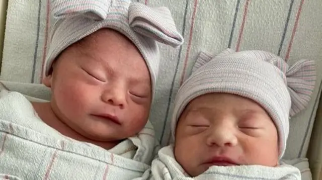 Twins born 2021 and 2022