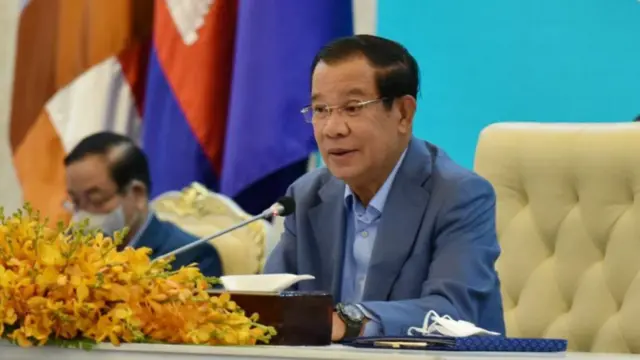 မြန်မာပြည်ခရီးစဉ်ရလာဒ်ကို ကြိုတင်တွက်ဆမှုမလုပ်ဖို့ ကမ္ဘောဒီးယားဝန်ကြီးချုပ်ပြော