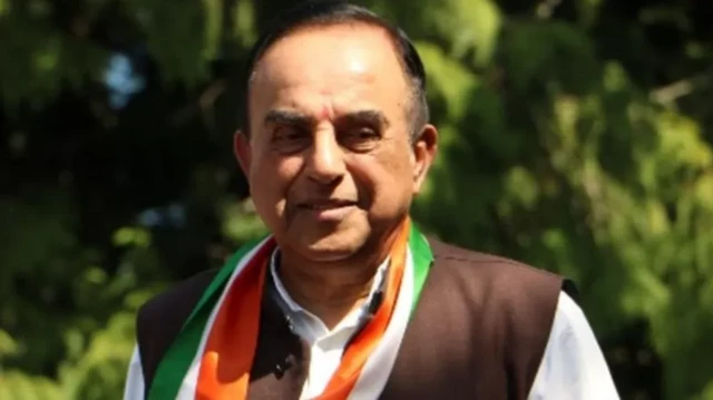 बीजेपी के राज्यसभा सांसद सुब्रमण्यम स्वामी