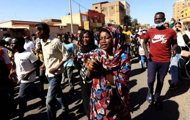 مظاهرات السودان
