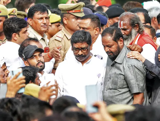 झारखंड के मुख्यमंत्री हेमंत सोरेन