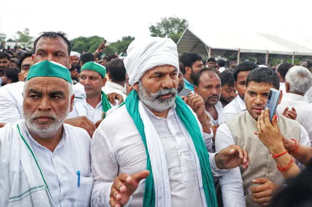 किसान नेता राकेश टिकैत