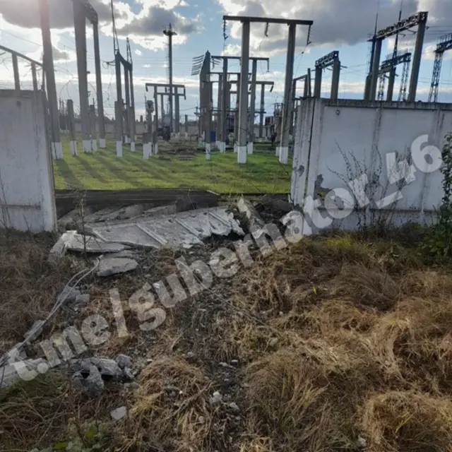 Роман Старовойт опубликовал фотографию последствий обстрела