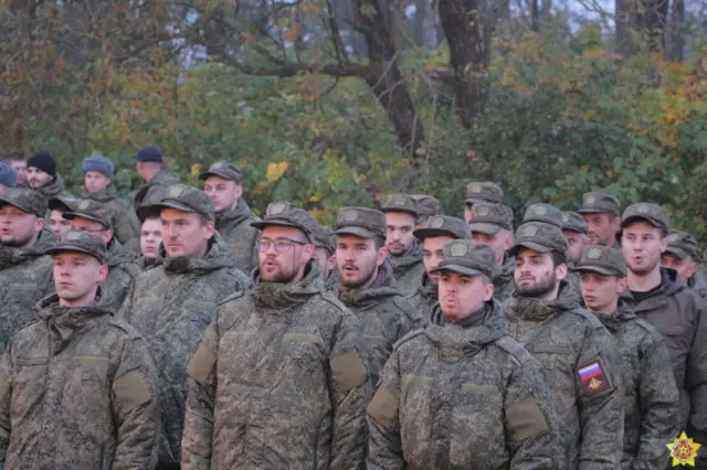 Российские военные в Беларуси