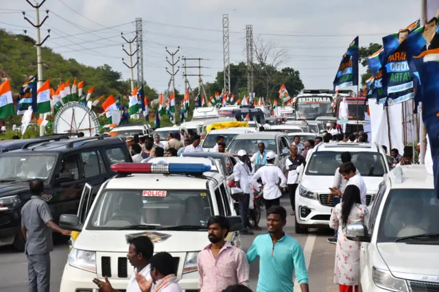 రాహుల్ గాంధీ పాదయాత్ర