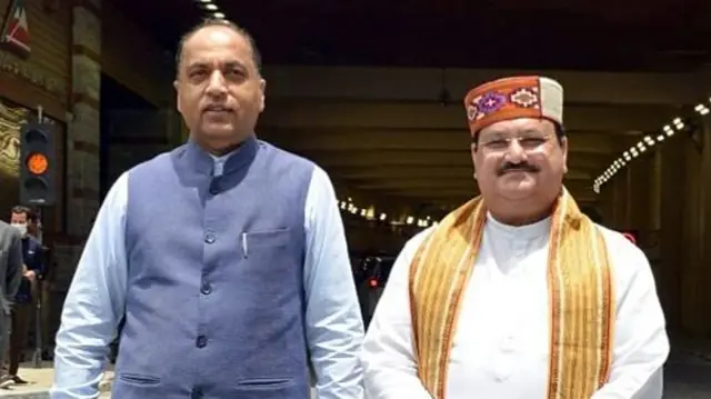 जयराम ठाकुर और जेपी नड्डा