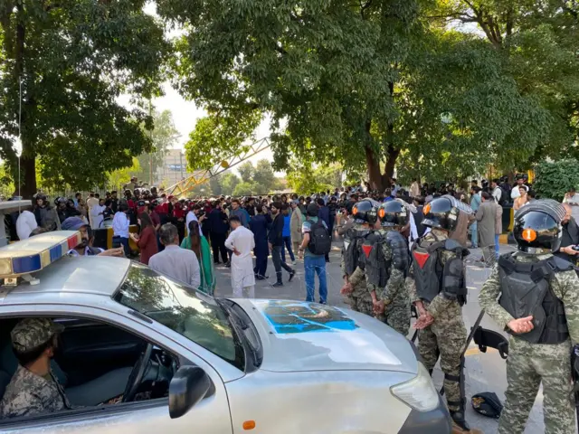 سکیورٹی، اسلام آباد، الیکشن کمیشن